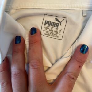 PUMA White Polo